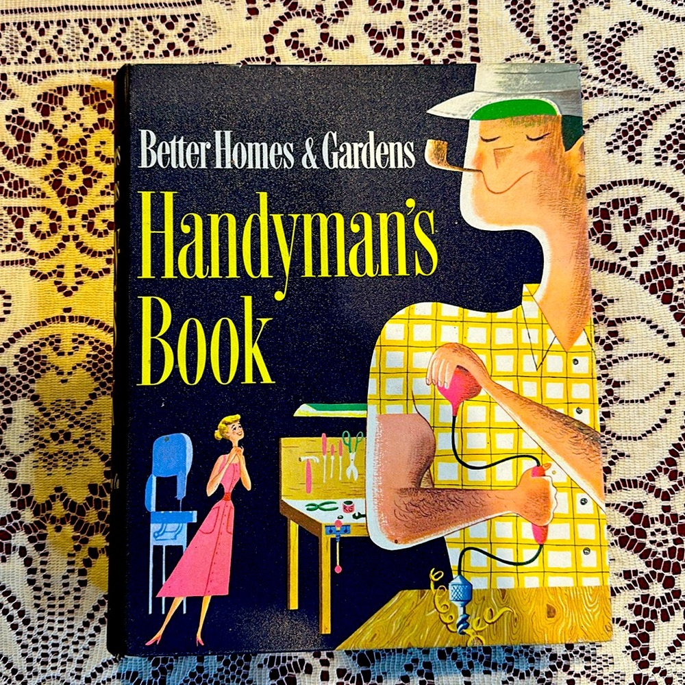 Better Homes And Gardens Handyman's Book - Black and Yellow